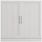 Homeroots 31in White Wood Accent Cabinet 693398 - alternate 5