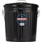 Behrens 7.5 Gal. Black Galvanized Steel Ash Pail B907PK - alternate 3