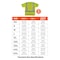 Ergodyne Hi-Vis Shirt, 5XL, Lime, Short Sleeve 21839 - alternate 2