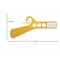 Nahanco Yellow Stockroom Rail Dividers w/ Straight Body, 25PK BRDSY - alternate 2