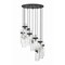 Z-Lite Fontaine 11 Light Chandelier, Matte Black, 26.25 In W x 15 In H 7002P5-11R-MB - alternate 3