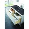 James Martin Vanities 47.3'' Single Vanity, Glossy White w/ Charcoal Black Composite Stone Top 805-V47.3-GW-CH - alternate 7