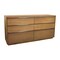 Homeroots 72" Brown Solid Wood Six Drawer Double Dresser 555431 - alternate 6