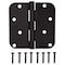 Prosource Door Hinge, Steel, Oil-Rubbed Bronze, Loose Pin, 180 deg Range of Motion, Screw Mounting 20348ORX - alternate 1