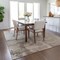 Homeroots 3' X 5' Beige And Gray Abstract Washable Indoor Outdoor Area Rug 602683 - alternate 5