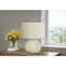 Monarch Specialties Lighting, 18 in.H, Table Lamp, Ivory / Cream Shade, Cream Ceramic, Contemporary I 9630 - alternate 1