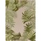 Homeroots 12' X 15' Ivory And Green Palm Leaf Indoor Outdoor Area Rug 548132 - alternate 1