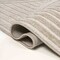 Jonathan Y Sofia High-Low MidCentury Modern Arch Stripe Two-Tone Beige/Cream 2 ft. x 8 ft. Runner Rug SCN109B-28 - alternate 2
