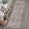 Jonathan Y Arabella Vintage Floral Border Non-Slip Machine-Washable Beige/Cream 2 ft. x 8 ft. Runner Rug VOR107D-28 - alternate 1
