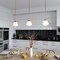 Vaxcel Huntley LED Compatible Gold Brass Farmhouse Mini Pendant Ceiling Light White Schoolhouse Glass P0402 - alternate 4