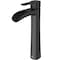 Vigo Niko Single Handle Single-Hole Bathroom Vessel Faucet in Matte Black VG03024MB - alternate 3