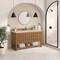James Martin Vanities Malibu 60" Single Vanity, Amber Birch, w/ 3 CM Siberian Silestone Top 505-V60S-AMB-3SFR - alternate 7