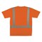 Ergodyne Hi-Vis Shirt, 3XL, Orange, Short Sleeve 21857 - alternate 1