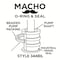 Macho O-Ring & Seal Style 344BIL Mechanical Packing, 1/2 in SQUARE 5 pound spool 344BIL.5000x5 - alternate 4