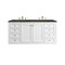 James Martin Vanities Chicago 60" Double Vanity, Glossy White, w/ 3 CM Phantome Eclos Top 503-V60D-GW-3PHT - alternate 6