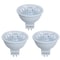Bulbrite 50-Watt Equivalent Dimmable Flood MR16 Bi-Pin (GU5.3) 3000K LED Light Bulb, 3PK 862676 - alternate 1