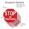 Signmission Stop No Trespassing, 6 inch X 6 inch, Vinyl Decal, 5PK OC-D-5PACK-6-264 - alternate 3