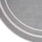 Homeroots 8' Gray And Ivory Round Indoor Outdoor Area Rug 545527 - alternate 4