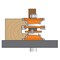 Cmt 3-PIECE ENTRY & INTERIOR DOOR ROUTER BIT SET S=1/2in 800.527.11 - alternate 3