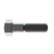 Zoro Select 18-8, 1"-8 Hex Head Cap Screw, Plain Stainless Steel, 3-1/2 in L, 5 PK 1-H-100C-350 - alternate 3