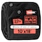 Tarpex Heavy Duty Mesh Tarp, 10 ft x 18 ft, 220 GSM, Black, Polyethylene BMT-TA-1018 - alternate 1