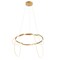 Jonathan Y Lisette 25" Contemporary Minimalist 360 Adjustable Silicone Rope Dimmable Integrated LED Chandelier,  JYL7140A - alternate 8