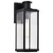 Nuvo Luca, Medium Outdoor Lantern, Sand Black Finish, Clear Beveled Glass 60/8511 - alternate 1