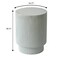 Leisuremod Eden 14 in Round Stone Side Table, Weatherproof Pedestal Base, Fully Assembled EST14LGR - alternate 7