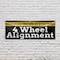 Signmission 4 Wheel Alignment, 24 Inch x 72 Inch, Vinyl Banner B-72-30451 - alternate 3
