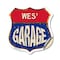 Signmission Wes's Garage, 18 Inch X 18 Inch, Vinyl Decal SHI-D-18-383-WES - alternate 1