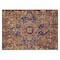 Homeroots 2' X 3' Red Orange and Blue Oriental Washable Non Skid Indoor Outdoor Area Rug 563781 - alternate 6