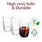 Smarty Had A Party 16 oz Clear Stripe Round Disposable Plastic Tumblers 48 Tumblers, 48PK 1716-CASE - alternate 5