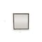 Homeroots 41" Gray Square Wood Framed Accent Mirror 282566 - alternate 4