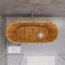 Alfi Brand ALFI brand AB1105 63" Free Standing Cedar Wooden Bathtub AB1105 - alternate 7