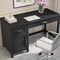 Martha Stewart 22.75 in H, 54 in W X Engineered Wood, Steel, Black Frame/Brushed Nickel Hardware ZG-ZP-09-BK-MS - alternate 8