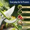 Kings County Tools Bypass Pruning Shears for Gardening Forged Carbon Steel Spring Loaded Shears Trimming Gardening Tool GW67C02-04 - alternate 3