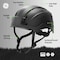 Ge Hard Hats, Vented, Carbon Black GH500CB - alternate 2