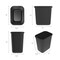 Storex 7 Gallon Waste Basket, Black 00710U06C - alternate 3