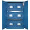Securall Acid/Corrosive Storage Cabinet, 24 Gallon, 38 in W x 18 in H x 13 in D, Blue PE3045 - alternate 2