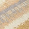 Homeroots 9' X 12' Gold Copper And Gray Striped Washable Indoor Outdoor Area Rug 598350 - alternate 4