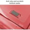 Acrimet Facility 3 Tier Letter Tray Front Load Size Desktop File Organizer Plastic Clear Red 265.7 - alternate 2