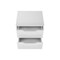 Monarch Specialties Accent Table, Side Table, Storage Drawer, Nightstand, Bedroom, Living Room, White, Contemporary I 3688 - alternate 4