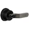 Brizo Litze Sensori Thermostatic Valve Trim Handle Kit, Industrial Lever Matte Black/Luxe Steel HL6634-BLSL - alternate 1