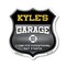 Signmission Kyle's Garage I Can Fix Everything But Stupid, 18 Inch X 18 Inch, Plastic Sign SHI-P-18-490-KYLE - alternate 1