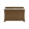 James Martin Vanities Brookfield 60 in. Single Vanity, Honey Oak w/ 3 CM Victorian Silver Silestone Top 547-V60S-HNO-3VSL - alternate 1