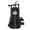 K2 Pumps CONTRACTOR SERIES 1/4 HP Harsh Duty 2-in-1 Submersible Utility and Transfer Pump UTM02505K - alternate 3