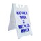 Signmission Ice Cold Soda & Bottled Water, A-Frame & 2 Decals Installed, Heavy-Duty Plastic Frame SBHD-D-2436-IceColdSoda&BottledWater - alternate 1