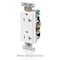 Leviton Receptacle Outlet, 20A, Blue, 125V 16352-BU - alternate 2