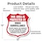 Signmission Video Surveillance Shield Sign This Area, 12 Inch X 12 Inch, Plastic Sign SHI-P-12-473 - alternate 3