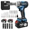 Wrightmaster 21V Cordless Impact Wrench Set with 2Ah Battery, 3/8in Keyless Chuck, 2-Speed, LED Light ZR-AIRXPRO - alternate 1